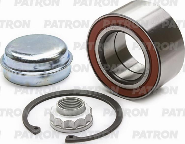 Patron PBK3520 - Kit cuscinetto ruota autozon.pro