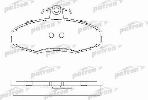 Patron PBP275 - Kit pastiglie freno, Freno a disco autozon.pro