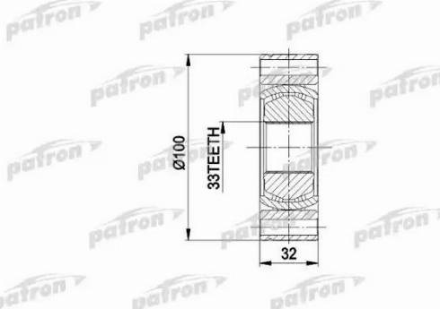 Patron PCV3001 - Kit giunti, Semiasse autozon.pro