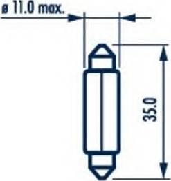 Patron PL3501 - Lampadina, Luce di lettura autozon.pro