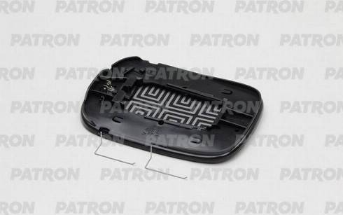 Patron PMG4120G01 - Vetro specchio, Specchio esterno autozon.pro