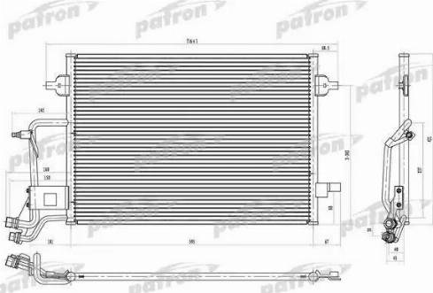 Patron PRS1142 - Condensatore, Climatizzatore autozon.pro