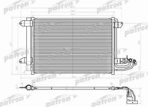 Patron PRS1156 - Condensatore, Climatizzatore autozon.pro