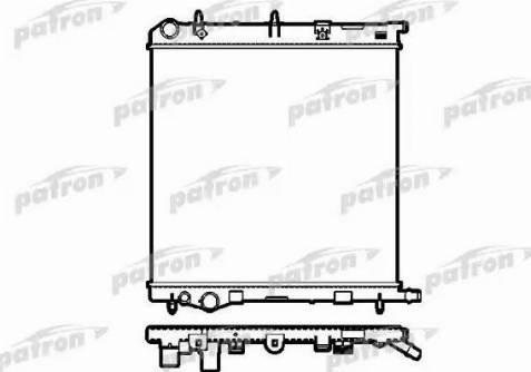 Patron PRS3033 - Radiatore, Raffreddamento motore autozon.pro