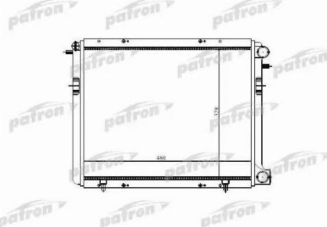 Patron PRS3199 - Radiatore, Raffreddamento motore autozon.pro