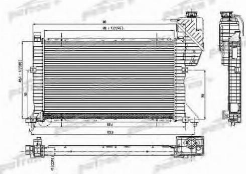 Patron PRS3118 - Radiatore, Raffreddamento motore autozon.pro