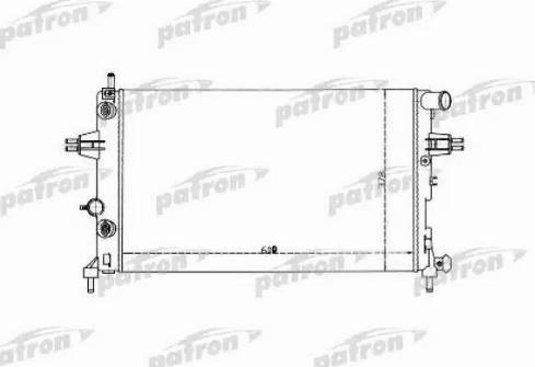 Patron PRS3335 - Radiatore, Raffreddamento motore autozon.pro