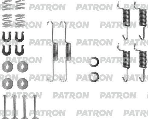 Patron PSRK0069 - Kit accessori, Ganasce freno stazionamento autozon.pro