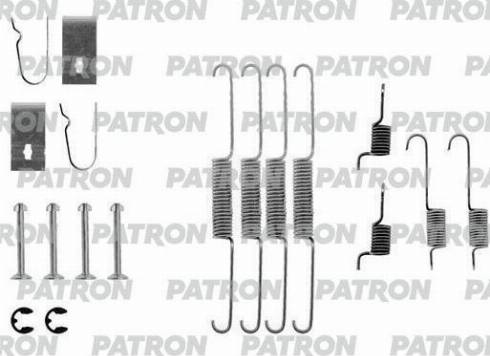 Patron PSRK0080 - Kit accessori, Ganasce freno autozon.pro