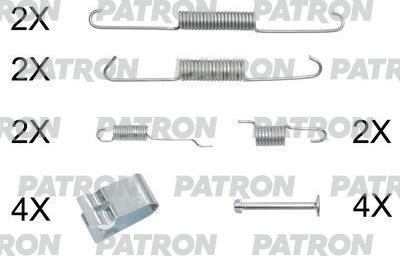 Patron PSRK0160 - Kit accessori, Ganasce freno autozon.pro