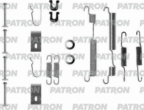 Patron PSRK0168 - Kit accessori, Ganasce freno autozon.pro