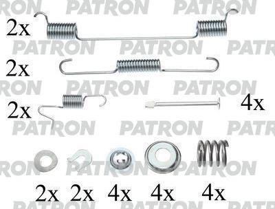 Patron PSRK0167 - Kit accessori, Ganasce freno autozon.pro