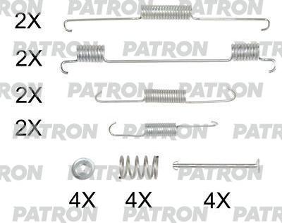 Patron PSRK0116 - Kit accessori, Ganasce freno autozon.pro