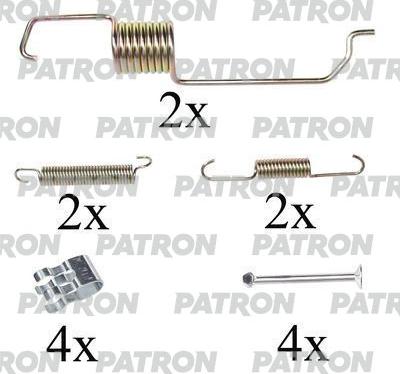 Patron PSRK0110 - Kit accessori, Ganasce freno autozon.pro