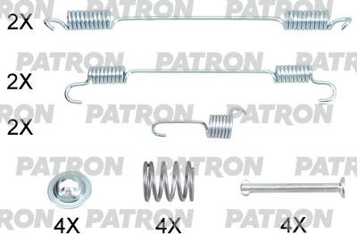 Patron PSRK0118 - Kit accessori, Ganasce freno autozon.pro