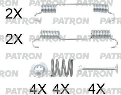 Patron PSRK0255 - Kit accessori, Ganasce freno stazionamento autozon.pro