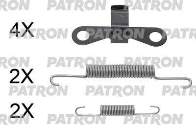 Patron PSRK0209 - Kit accessori, Ganasce freno autozon.pro