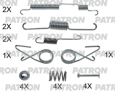 Patron PSRK0218 - Kit accessori, Ganasce freno autozon.pro