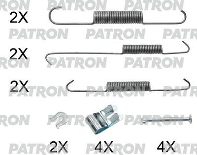 Patron PSRK0233 - Kit accessori, Ganasce freno autozon.pro