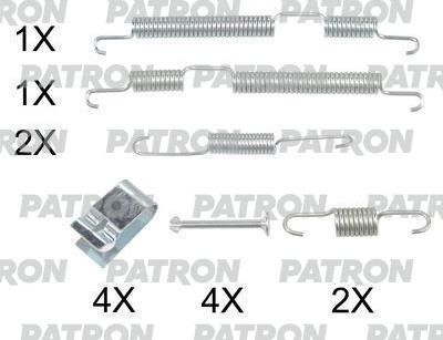 Patron PSRK0229 - Kit accessori, Ganasce freno autozon.pro