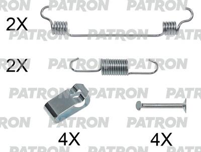 Patron PSRK0223 - Kit accessori, Ganasce freno stazionamento autozon.pro