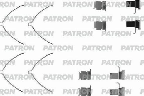 Patron PSRK1043 - Kit accessori, Pastiglia freno autozon.pro