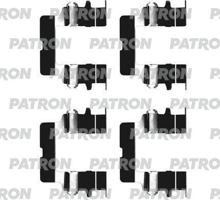 Patron PSRK1089 - Kit accessori, Pastiglia freno autozon.pro