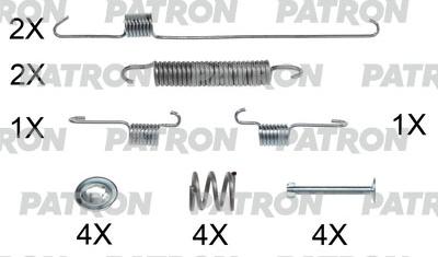 Patron PSRK1071 - Kit accessori, Ganasce freno autozon.pro