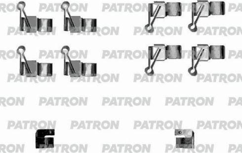 Patron PSRK1197 - Kit accessori, Pastiglia freno autozon.pro