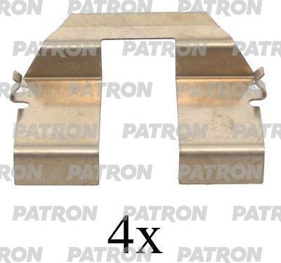 Patron PSRK1141 - Kit accessori, Pastiglia freno autozon.pro