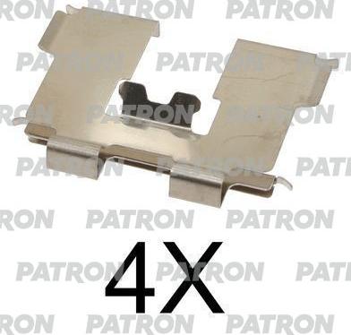 Patron PSRK1154 - Kit accessori, Pastiglia freno autozon.pro