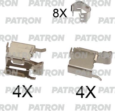 Patron PSRK1104 - Kit accessori, Pastiglia freno autozon.pro