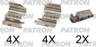 Patron PSRK1188 - Kit accessori, Pastiglia freno autozon.pro