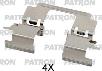 Patron PSRK1349 - Kit accessori, Pastiglia freno autozon.pro