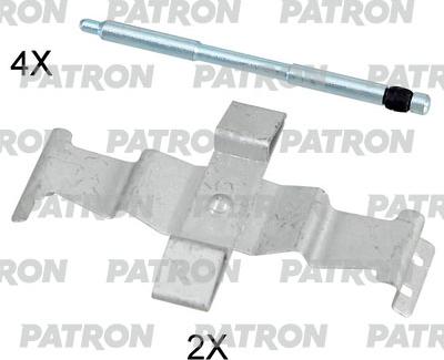 Patron PSRK1296 - Kit accessori, Pastiglia freno autozon.pro