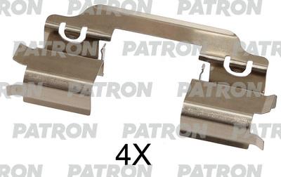 Patron PSRK1249 - Kit accessori, Pastiglia freno autozon.pro