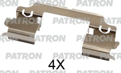 Patron PSRK1247 - Kit accessori, Pastiglia freno autozon.pro