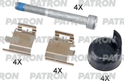 Patron PSRK1260 - Kit accessori, Pastiglia freno autozon.pro