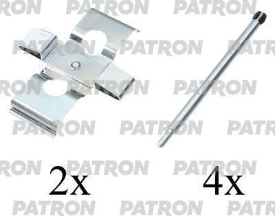 Patron PSRK1208 - Kit accessori, Pastiglia freno autozon.pro