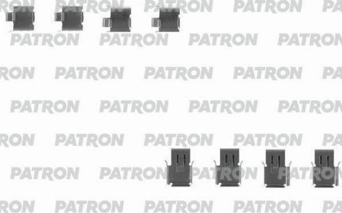 Patron PSRK1213 - Kit accessori, Pastiglia freno autozon.pro