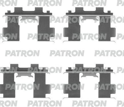 Patron PSRK1233 - Kit accessori, Pastiglia freno autozon.pro