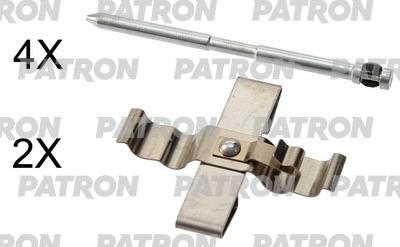 Patron PSRK1222 - Kit accessori, Pastiglia freno autozon.pro