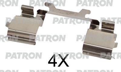 Patron PSRK1276 - Kit accessori, Pastiglia freno autozon.pro