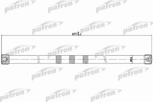 Patron PTB1005 - Prigioniero, Barra di torsione autozon.pro