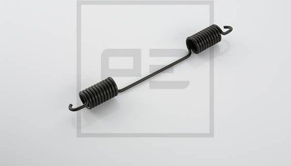 PE Automotive 016.203-00A - Molla, Ganascia freno autozon.pro