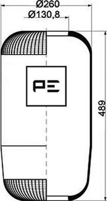 PE Automotive 084.091-70A - Soffietto, Sospensione pneumatica autozon.pro