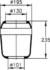 PE Automotive 084.155-30A - Soffietto, Sospensione pneumatica autozon.pro