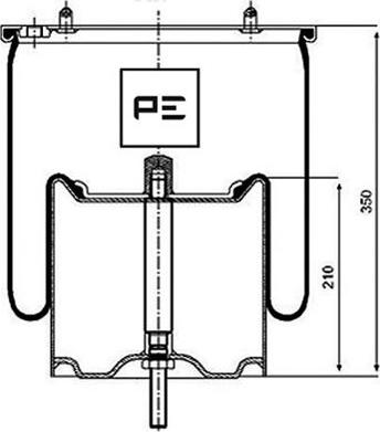 PE Automotive 084.119-72A - Soffietto, Sospensione pneumatica autozon.pro