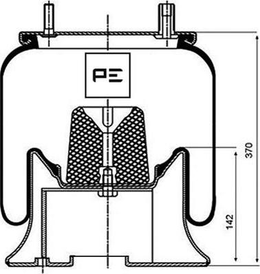 PE Automotive 084.181-71A - Soffietto, Sospensione pneumatica autozon.pro