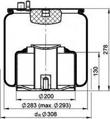 PE Automotive 084.251-71A - Soffietto, Sospensione pneumatica autozon.pro